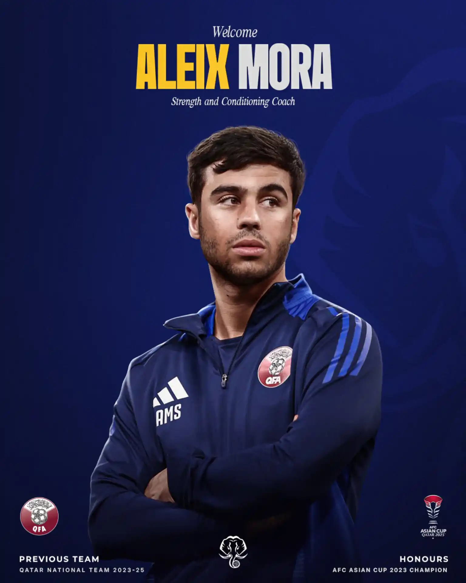 Image from KERALA BLASTERS FC OFFICIAL: We’re delighted to welcome Aleix Mora as our new Strength & Conditioni...
