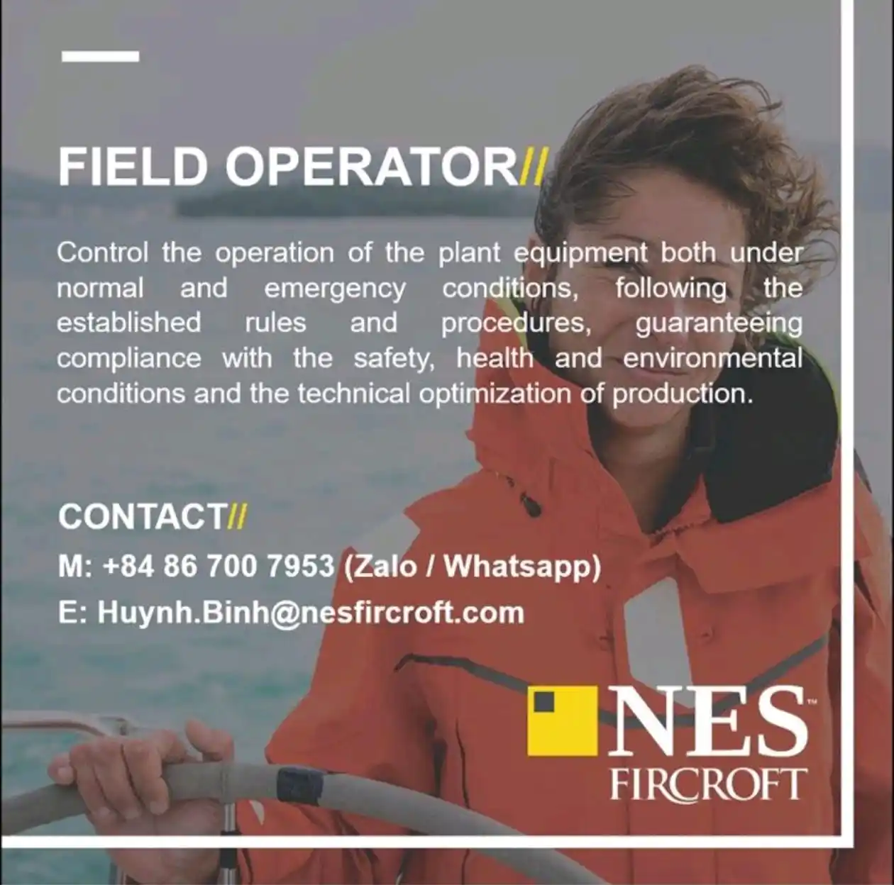 Image from Jobs & Energy News - Gulf & EU (Onshore,Offshore,Oil&Gas,Refinery,Petrochemical,PowerPlant): We're currently looking for a dedicated and experienced Field Operator...