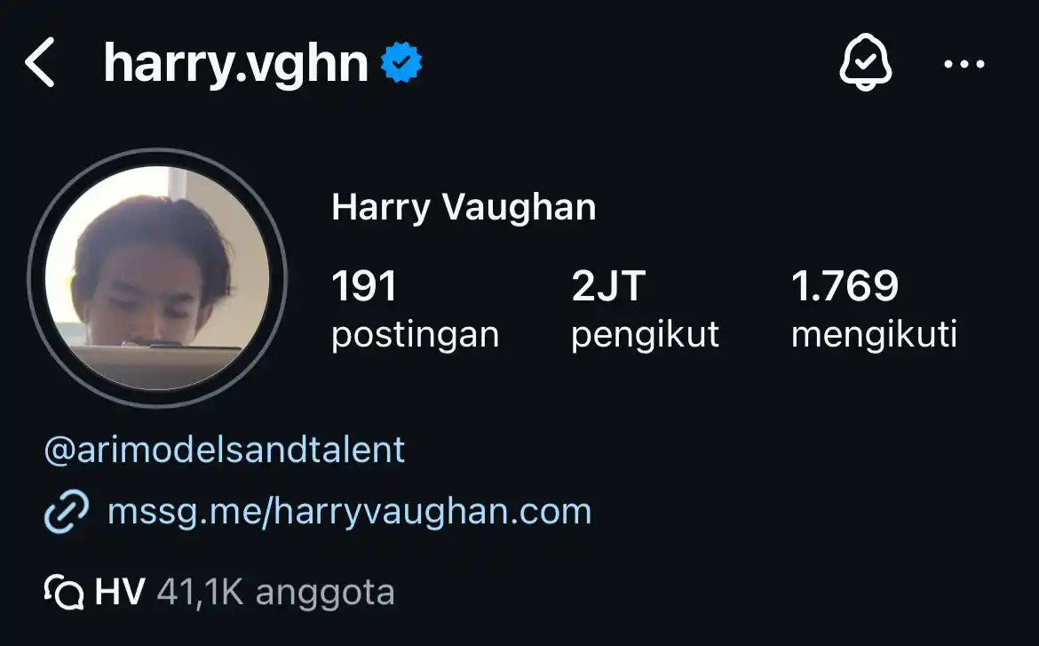 Image from Harry And Aqeela Asmara gen z: yuhuuu selamat abi harry 2M nyaa...