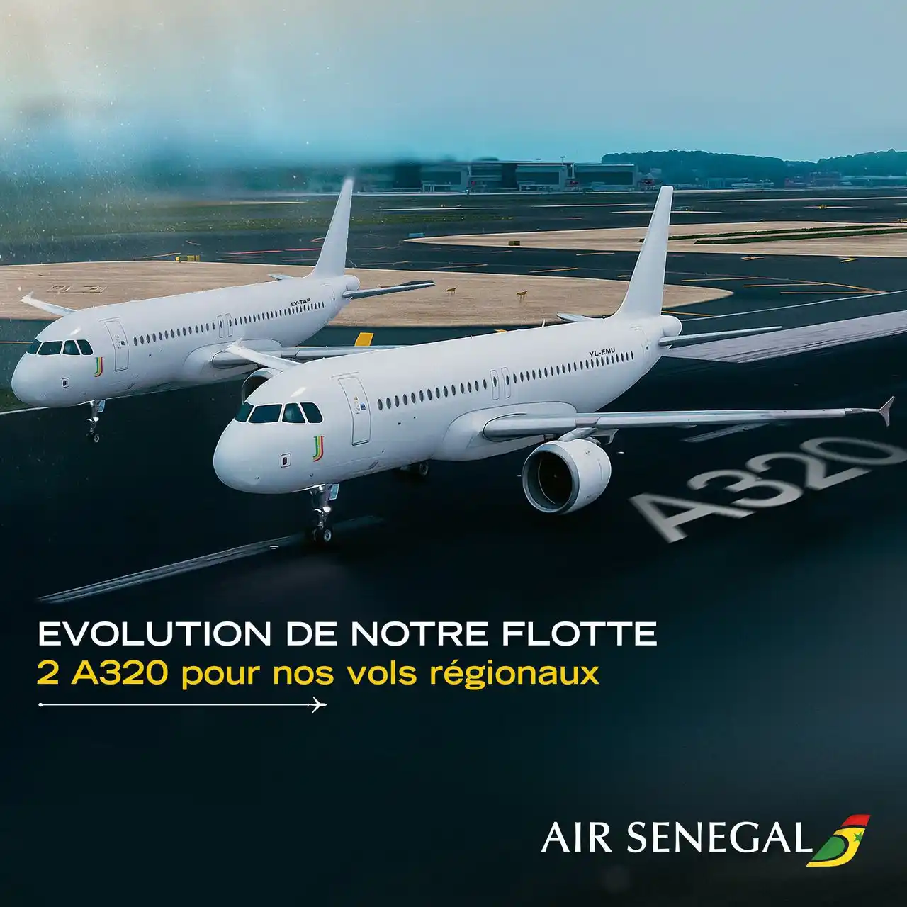 Image from 🇸🇳BESTWORLD 🇸🇳: Air Sénégal annonce que dès ce lundi 23 juin, 2 Airbus A320 seront dép...