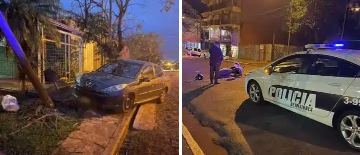 Image from El Misionerismo: *Alcohol al volante: en Apóstoles una mujer fue detenida tras chocar u...