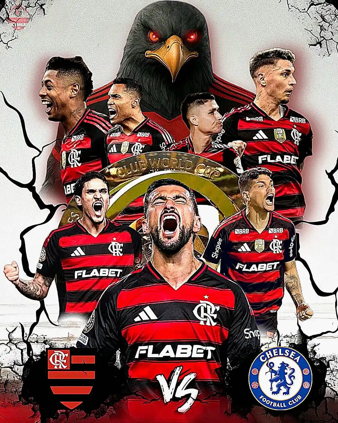 Image from Bolavip | Sou Flamengo: ALÔ NAÇÃO, SÓ VAI REAGIR QUEM ACREDITA NA VITÓRIA DO MENGÃO! 🔴⚫...