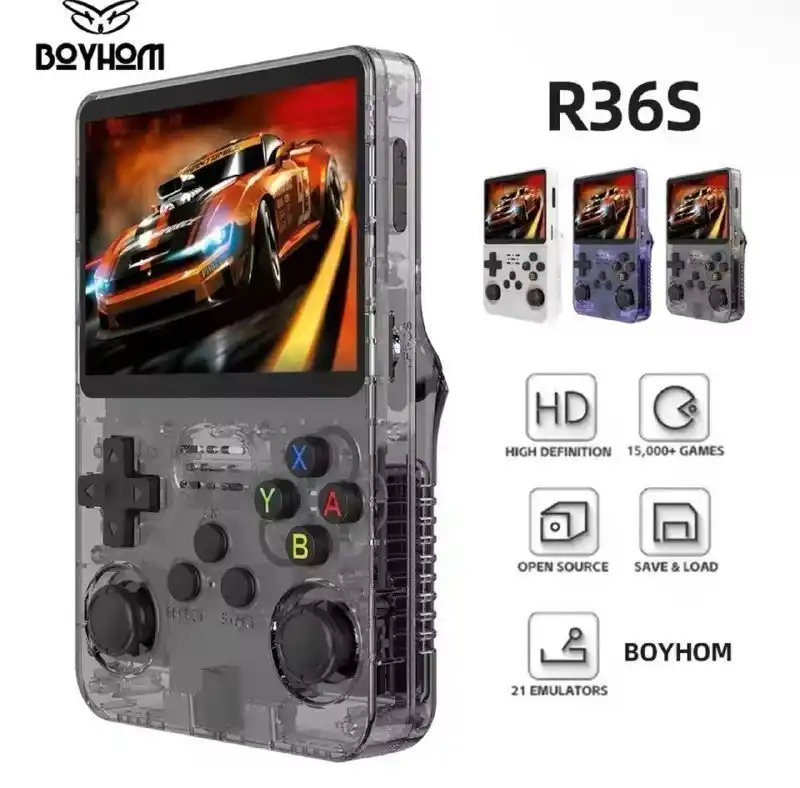 Image from ECONOMIZANDO COM JP: APENAS PELO APLICATIVO 🔥 Console Portátil R36S 64GB POR: 148 REAIS ...