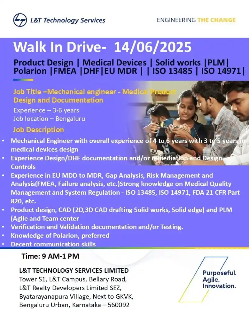 Image from Chennai Jobs & Careers: Are you ready to take the next step in your career? Join us L&T Techno...