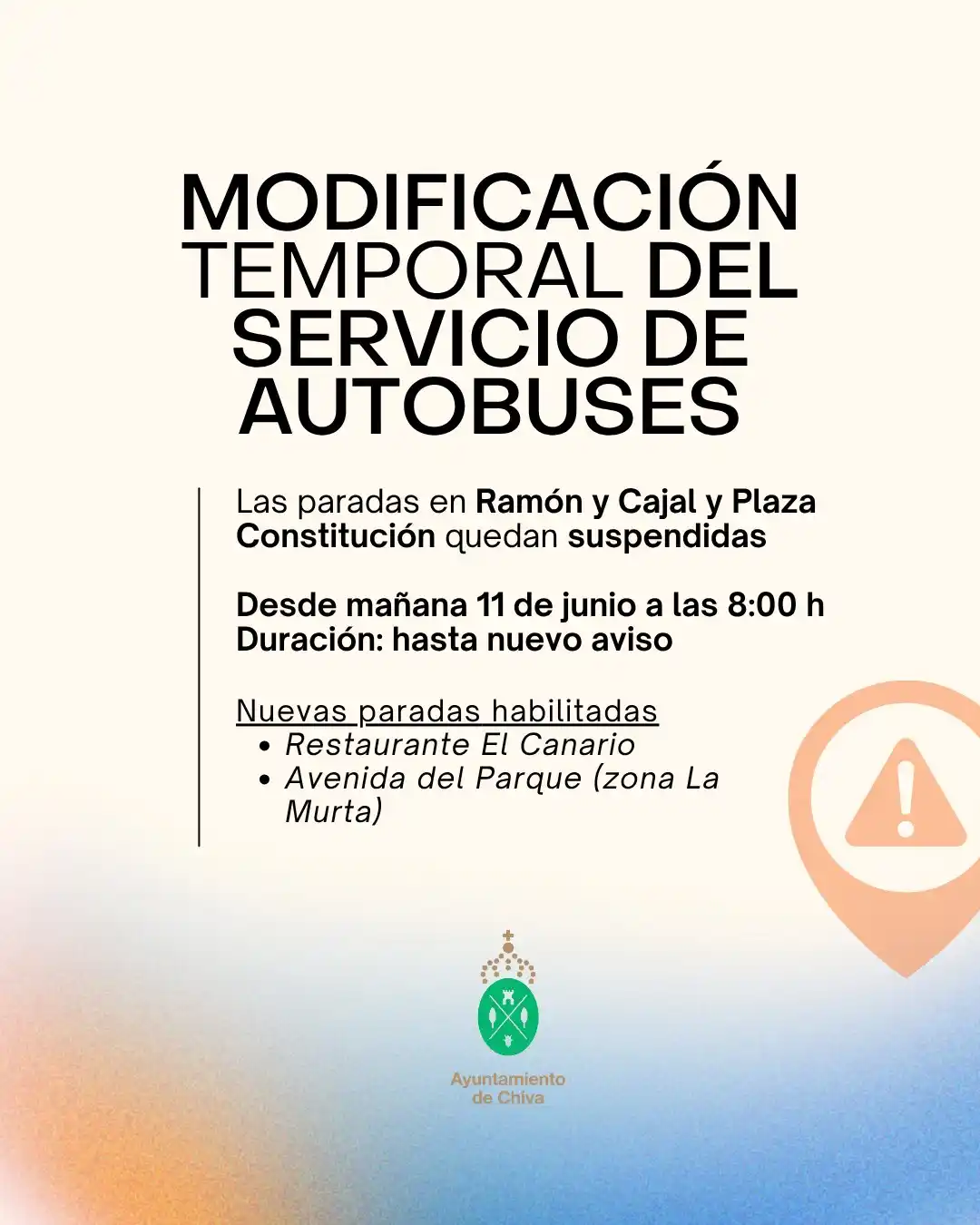 Ayuntamiento de Chiva post