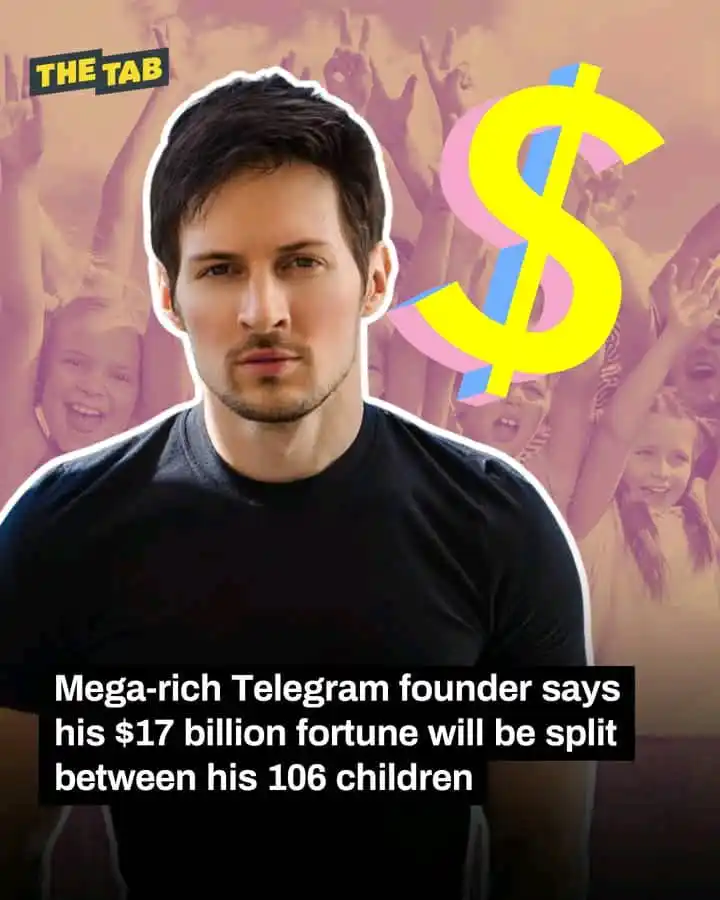 Image from VIKYTECH MEDIA: Billionaire Telegram founder Pavel Durov has reportedly left his £17 b...