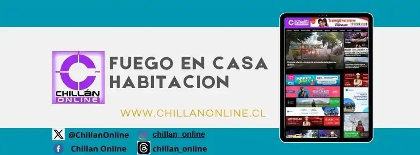 Image from Chillan OnLine: Bomberos Chillán concurre a Cerro Posada y Cerro Constancia, por fuego...