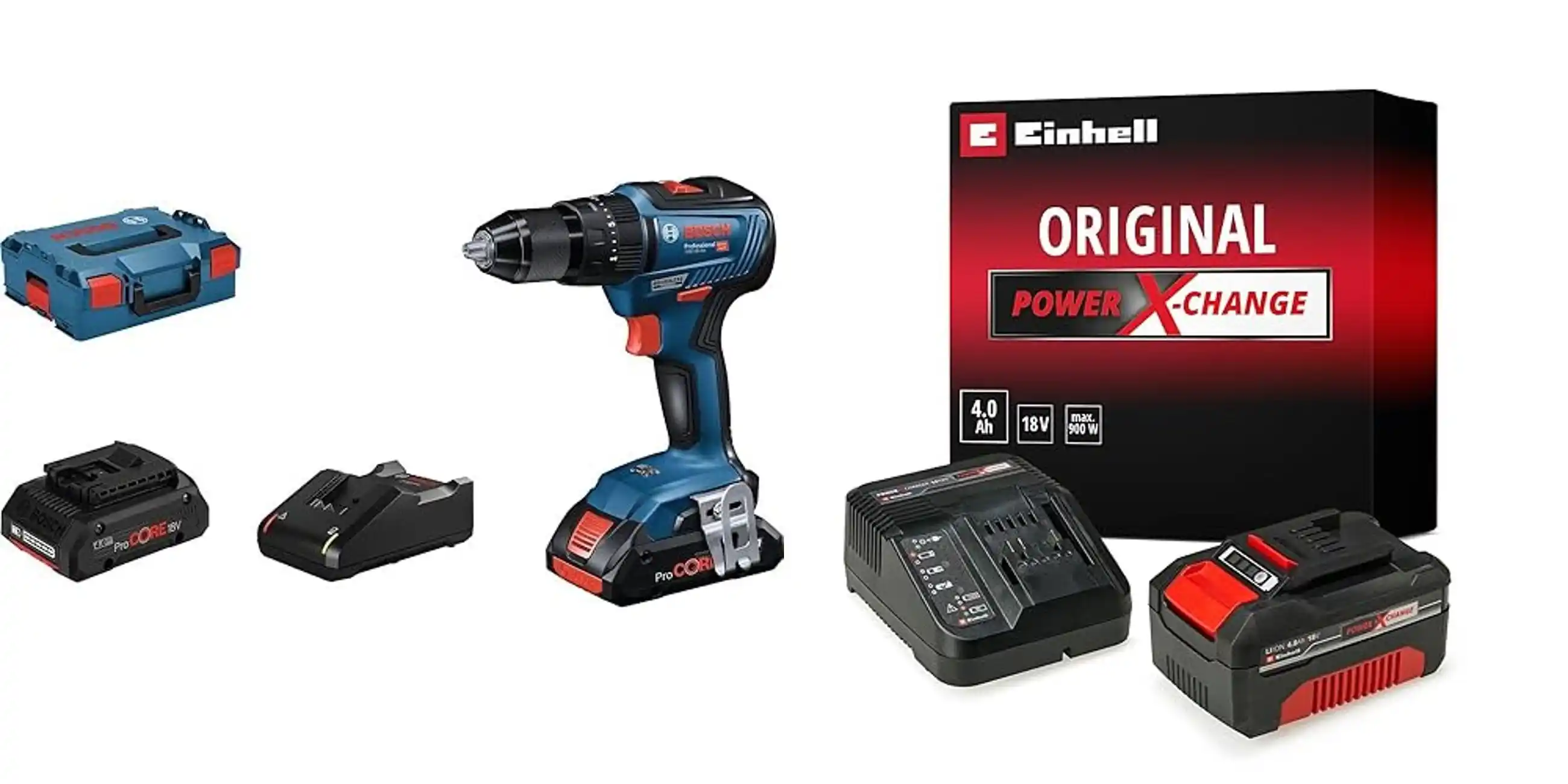Image from Nel mondo delle offerte: 👀 Bosch Professional 06019H5304 Trapano a Percussione Gsb 18V-55 💶 *...