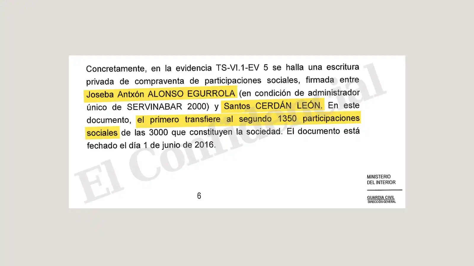 Image from El Confidencial: 👋 ¡Buenos días! 💥 *Cerdán era dueño del 45% de la constructora que ...