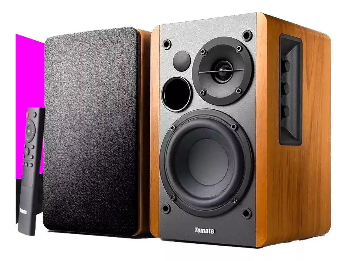Image from ECONOMIZANDO COM JP: Caixa De Som Monitor Referência Ativo Tomate Mts 2026bt 100w Cor Preto...