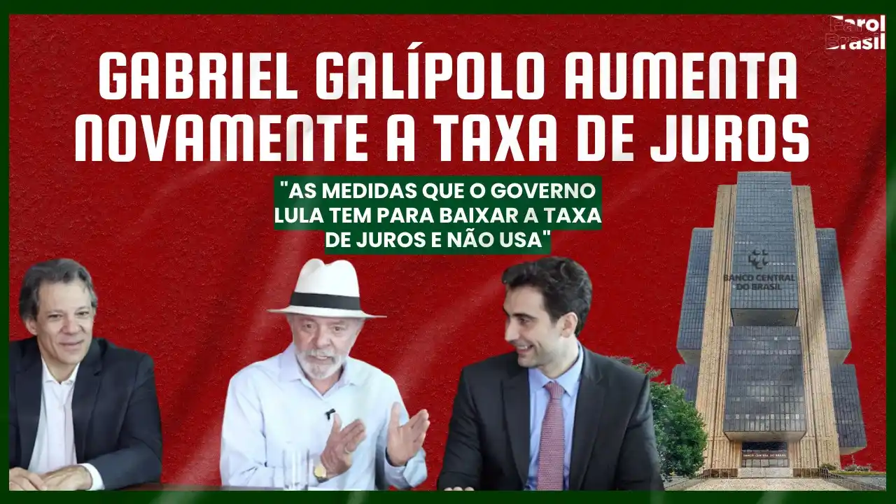 Image from Jones Manoel : Camaradas, hoje, às 15h, tem vídeo novo no canal. Gabriel Galípolo, in...