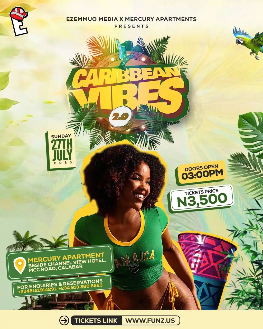 Image from CALABARGIST: Caribbean Vibes is coming in HOT like scotch bonnet! 🌶️🌴 Yuh feel di...