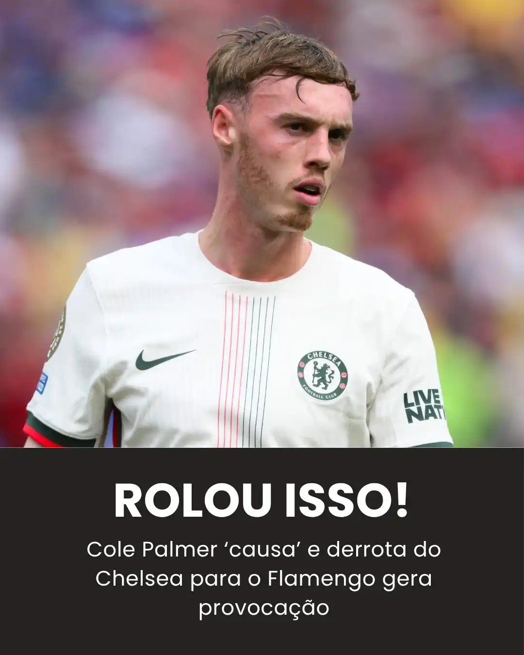 Image from Bolavip | Sou Flamengo: 🚨⚠ Cole Palmer é provocado após derrota do Chelsea para o Flamengo e ...