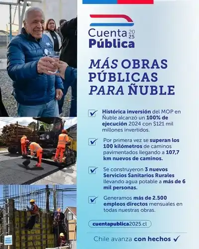 Image from Chillan OnLine: Cuenta pública regional: Delegado Presidencial de Ñuble destaca histór...