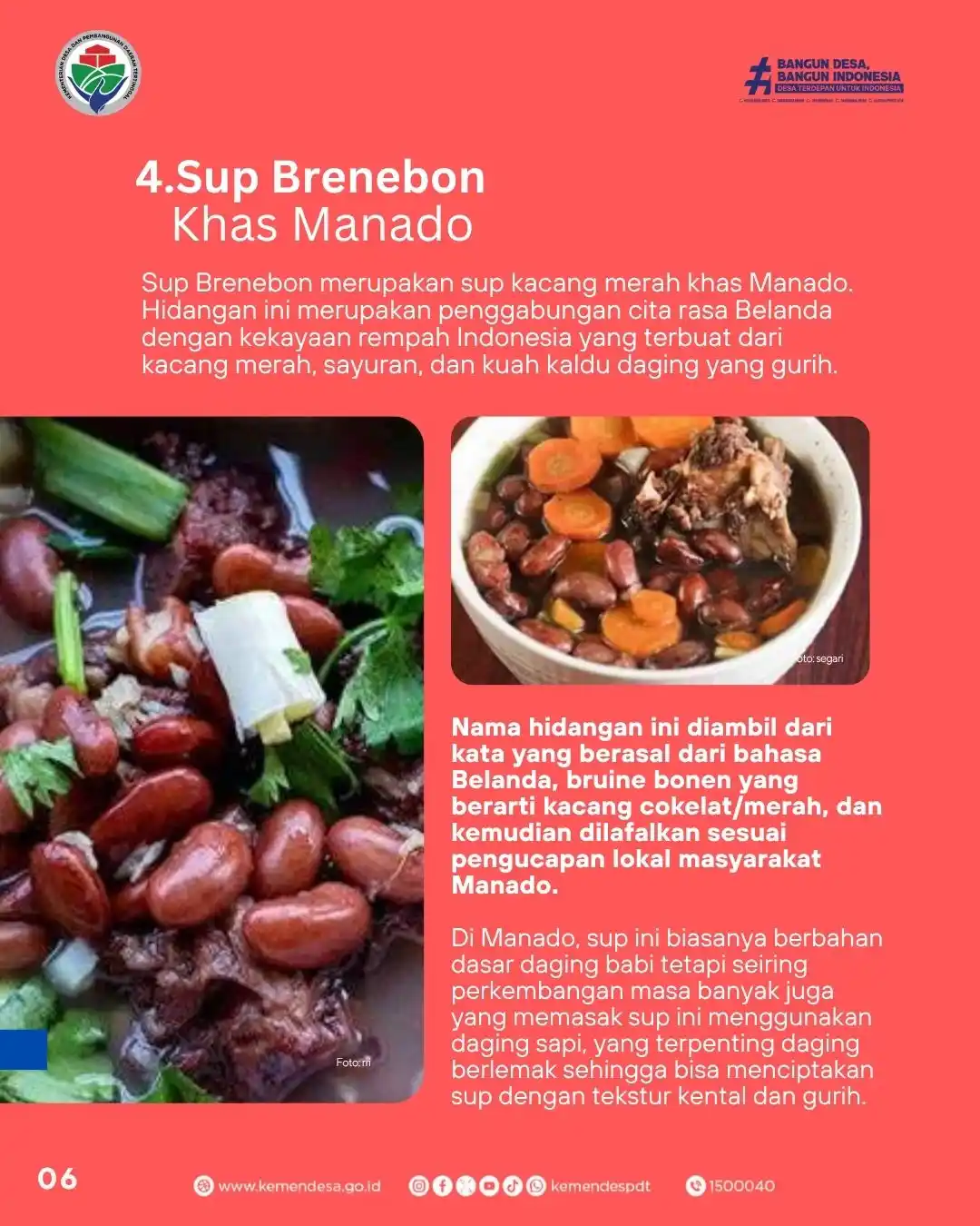 Image from KEMENDES PDT: Daging kambing dan sapi cuma dimasak jadi sate? Wah, sayang banget! Ma...