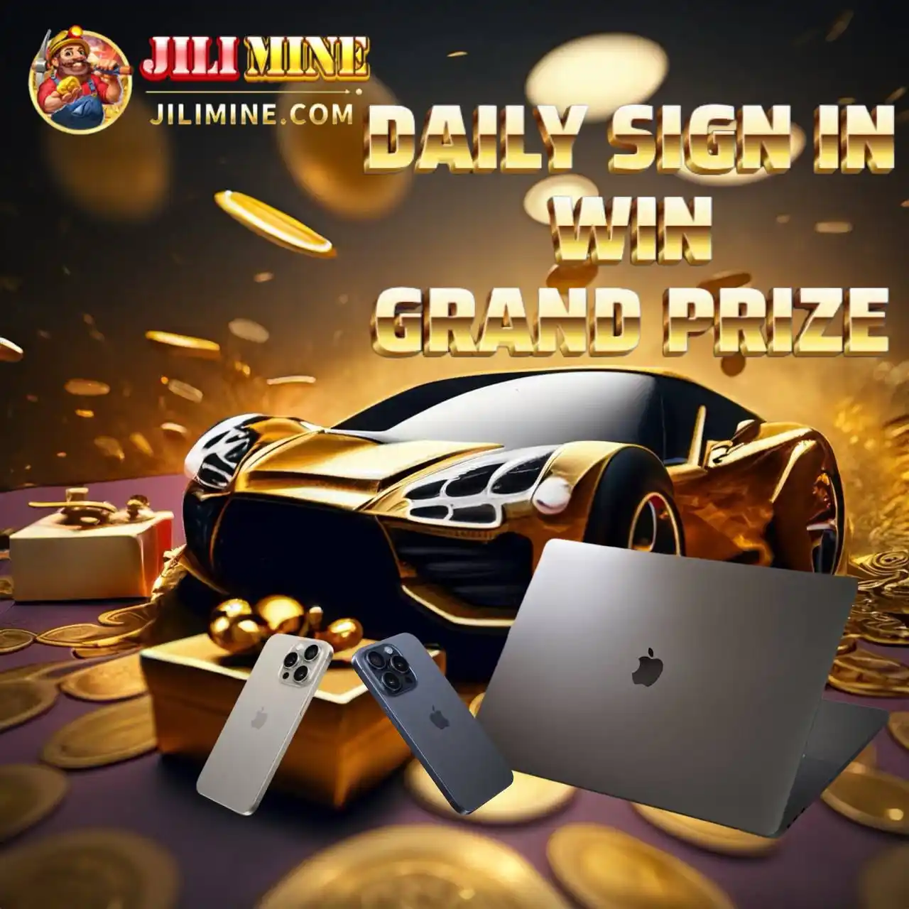 Image from JILIMINE | Official Channel ®: 🗓Daily Check in Rewards Up to 💯 and Big Prizes🎁 🛎Event Terms & Co...