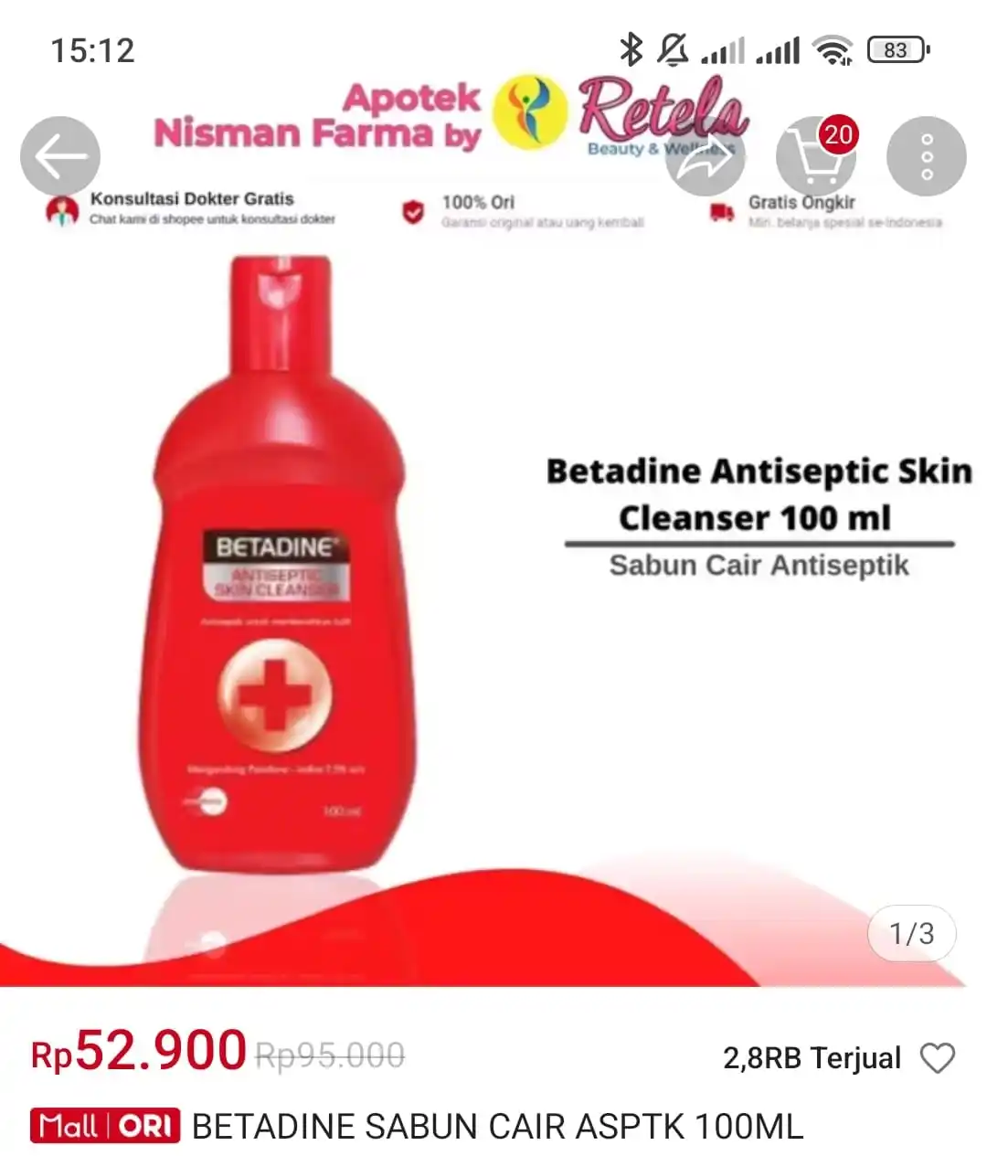 Image from Racun Shopee 🧡: Diskon ala crazy deal, spesial hari ini! 🤪   https://s.shopee.co.id/L...