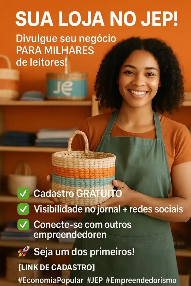 Image from JEP | Economia | Empregos | Empreendedorismo: Ei! O JEP está montando uma loja virtual GRÁTIS para microempreendedor...