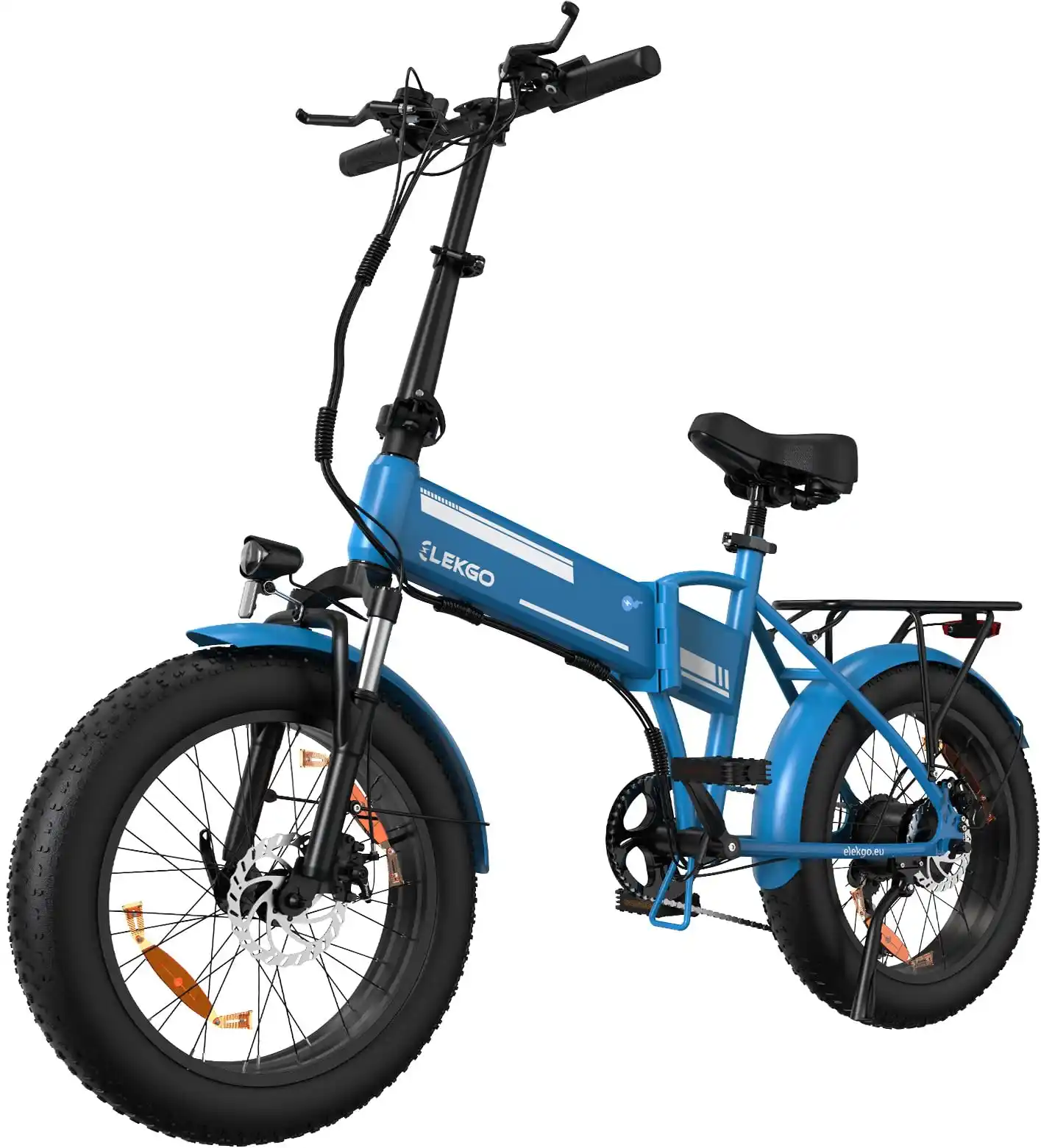 Image from Nel mondo delle offerte: 👀 ELEKGO Bicicletta Elettrica per Adulti, 20" x4.0 Fat Tire E-Bike co...