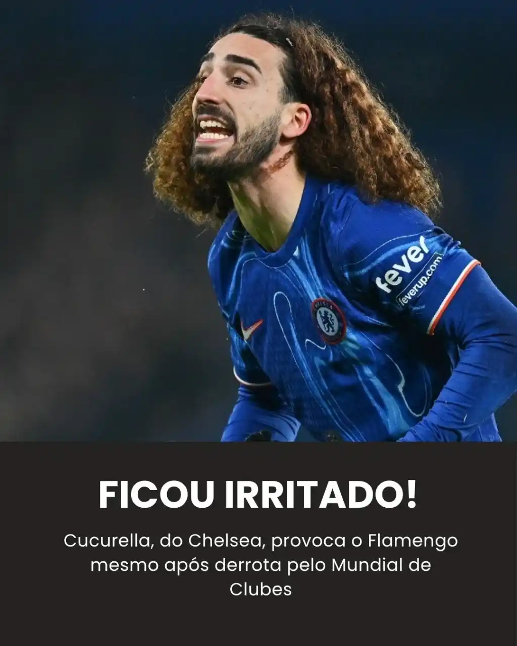 Image from Bolavip | Sou Flamengo: 🤣ESTÁ CHORANDO ATÉ AGORA! Cucurella faz análise inacreditável sobre v...