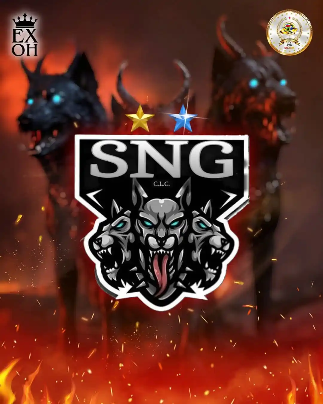 Image from πΎπππππΏπππΌπΎπππ π¨ π± π¨: Este es el nuevo escudo del Clan SNG Con su estrella de dorada tras ...