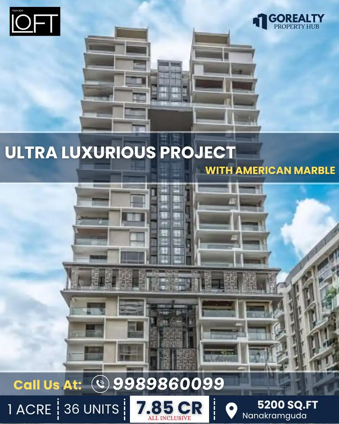 Image from GoRealty Property Hub Hyderabad | Leading Investment Destination!: *🔥 Exclusive Investment Opportunity – Myscape Loft, Nanakramguda 🔥* ...