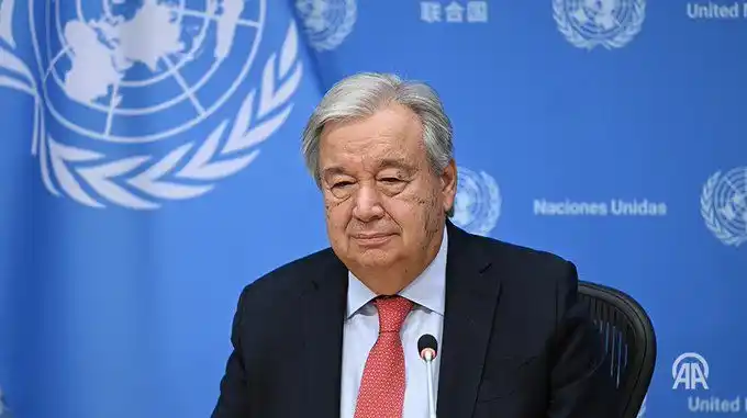 Image from Anadolu English: 🗣️ 'Expansion of this conflict could ignite a fire that no one can co...