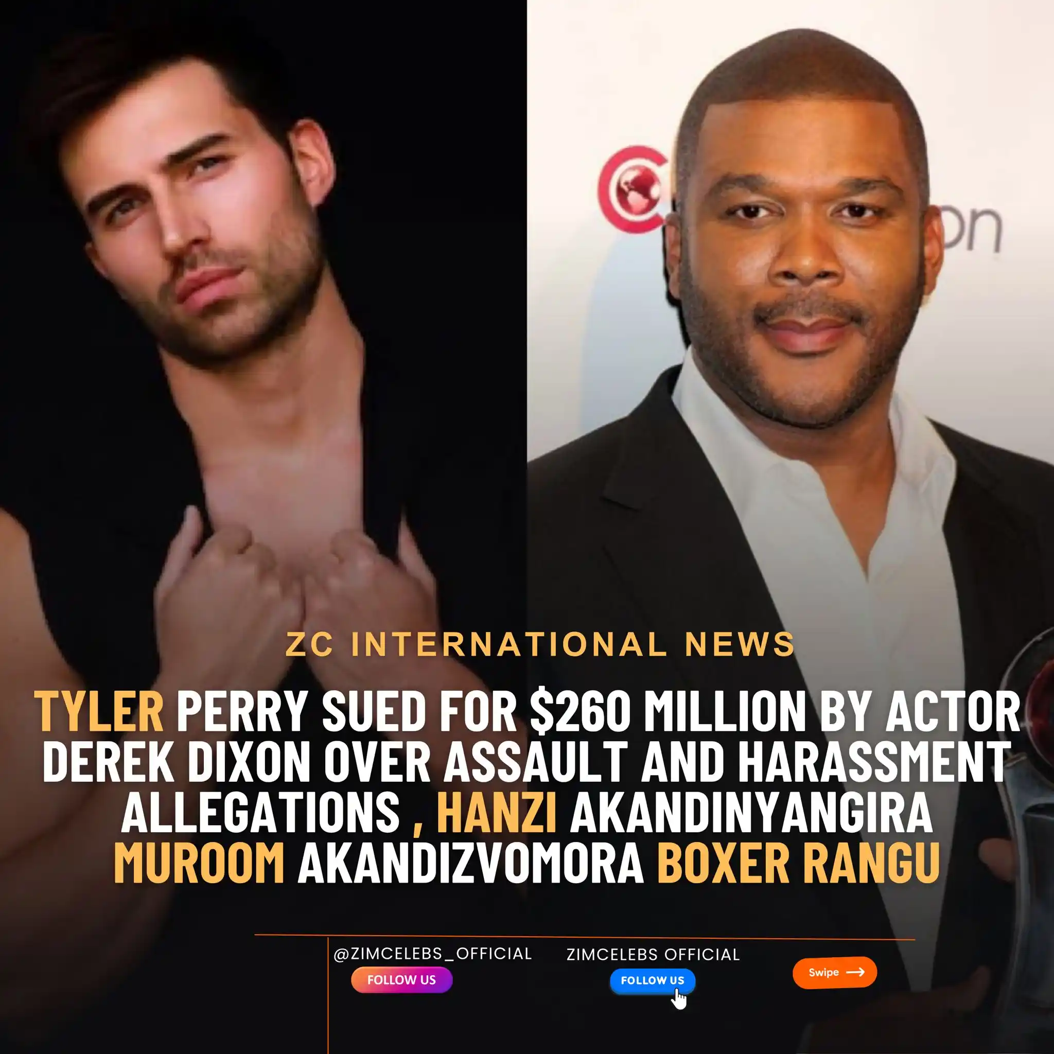 Image from Zimcelebs Official 1: Filmmaker Tyler Perry is facing a $260 million lawsuit filed by actor ...