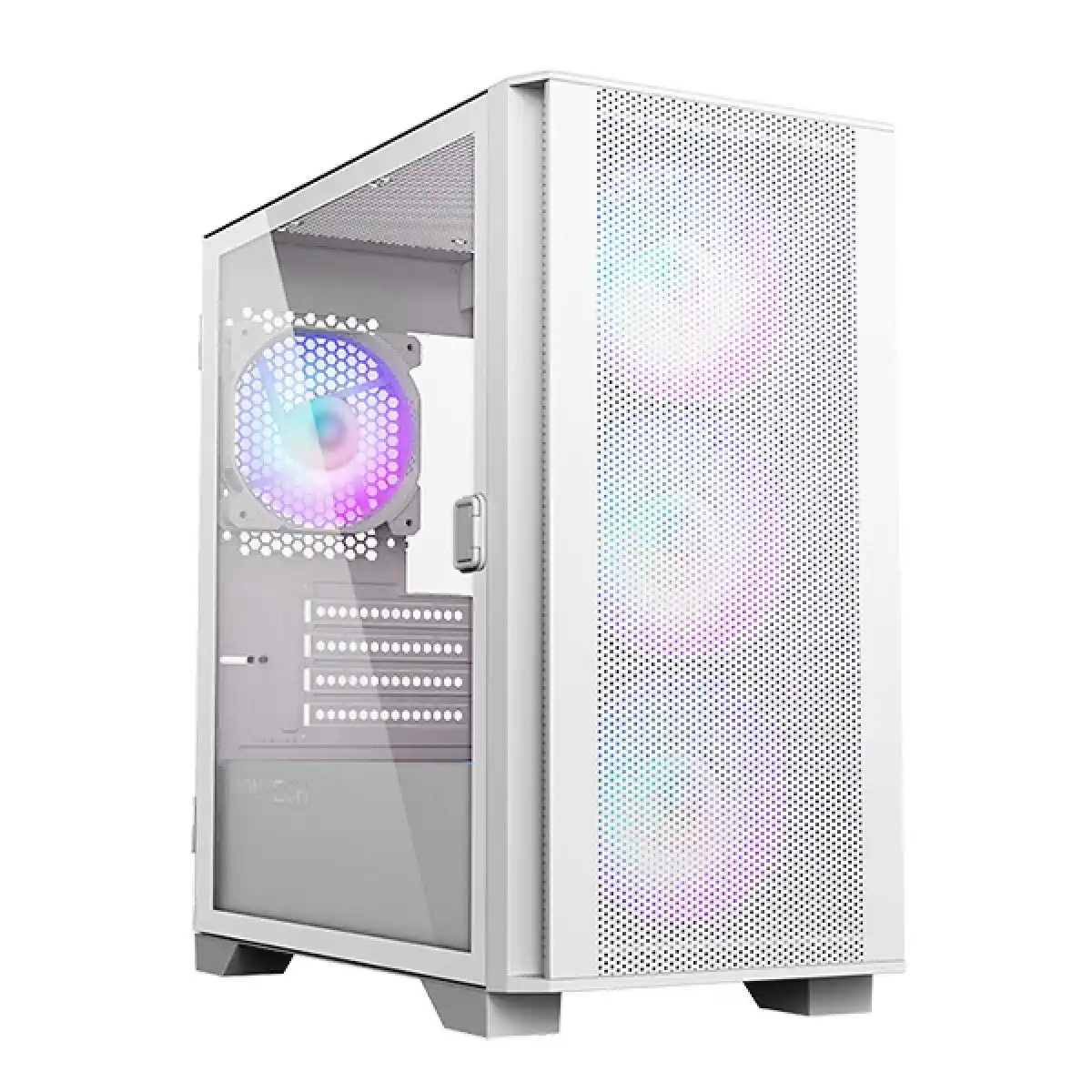 Image from ECONOMIZANDO COM JP: Gabinete Gamer Montech AIR 100 ARGB 4 Fans, Vidro Temperado🔥🔥 JÁ VA...