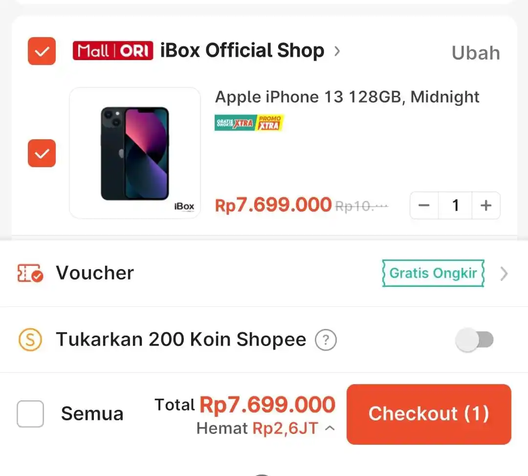 Image from KODE VOUCHER SHOPEE: Gak kerasa IP 13 udah semurah ini weii https://s.shopee.co.id/9UpsmdRz...