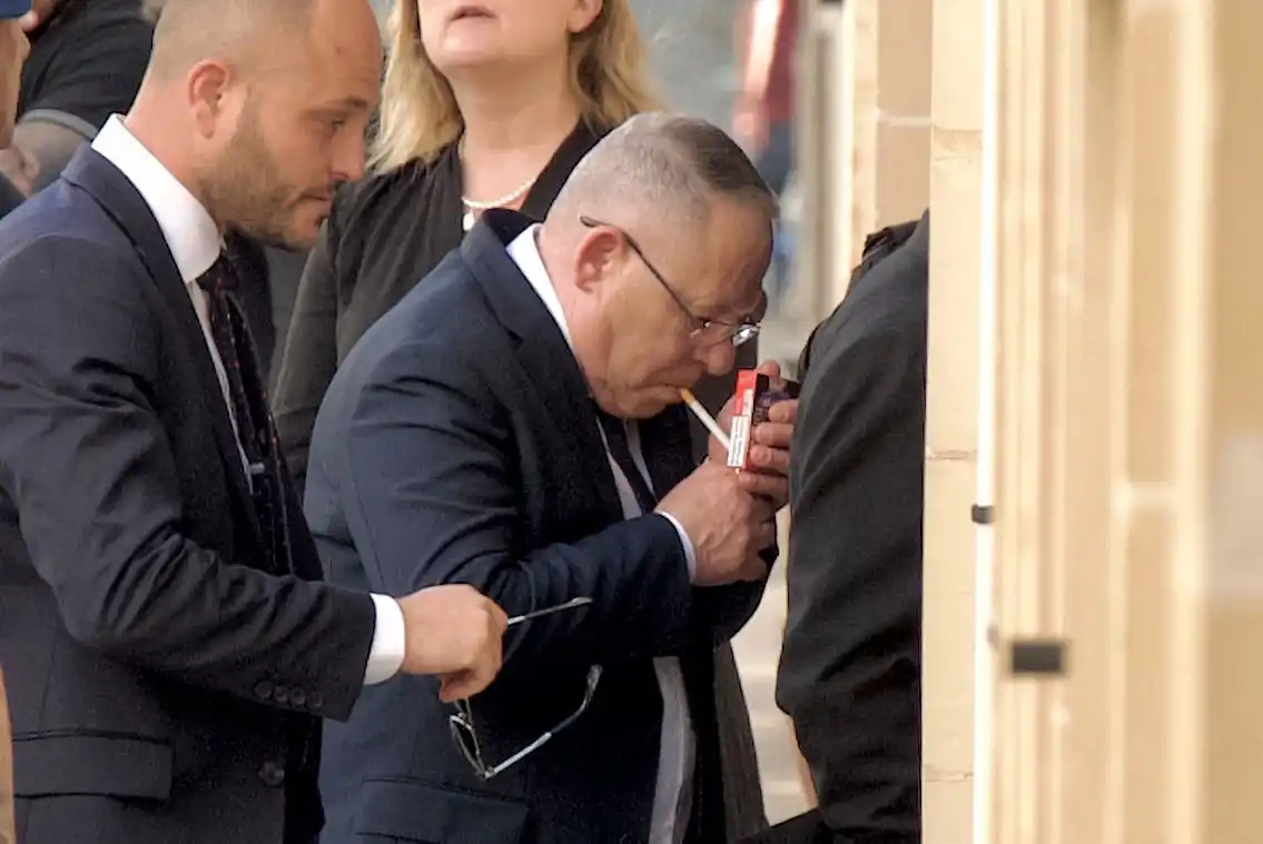 Image from Newsbook Malta: *George Degiorgio joffri li jixhed dwar il-qtil ta’ Daphne Caruana Gal...