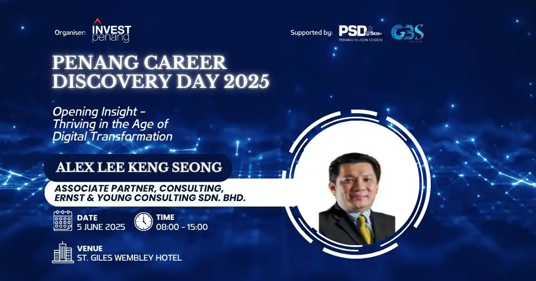 Image from InvestPenang : 🚨 Happening Tomorrow!🚨  𝐏𝐄𝐍𝐀𝐍𝐆 𝐂𝐀𝐑𝐄𝐄𝐑 𝐃𝐈𝐒𝐂𝐎𝐕𝐄𝐑𝐘...