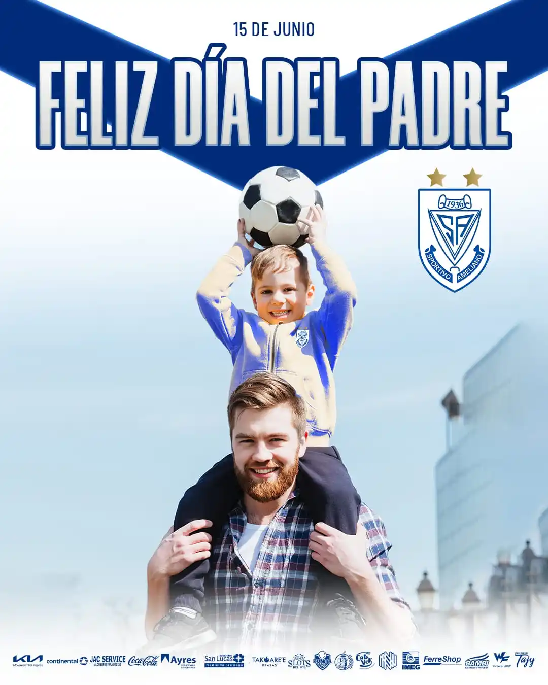 Image from Club Sportivo Ameliano: Hoy celebramos a quien supo enseñarnos a ser mejor persona. Gracias po...