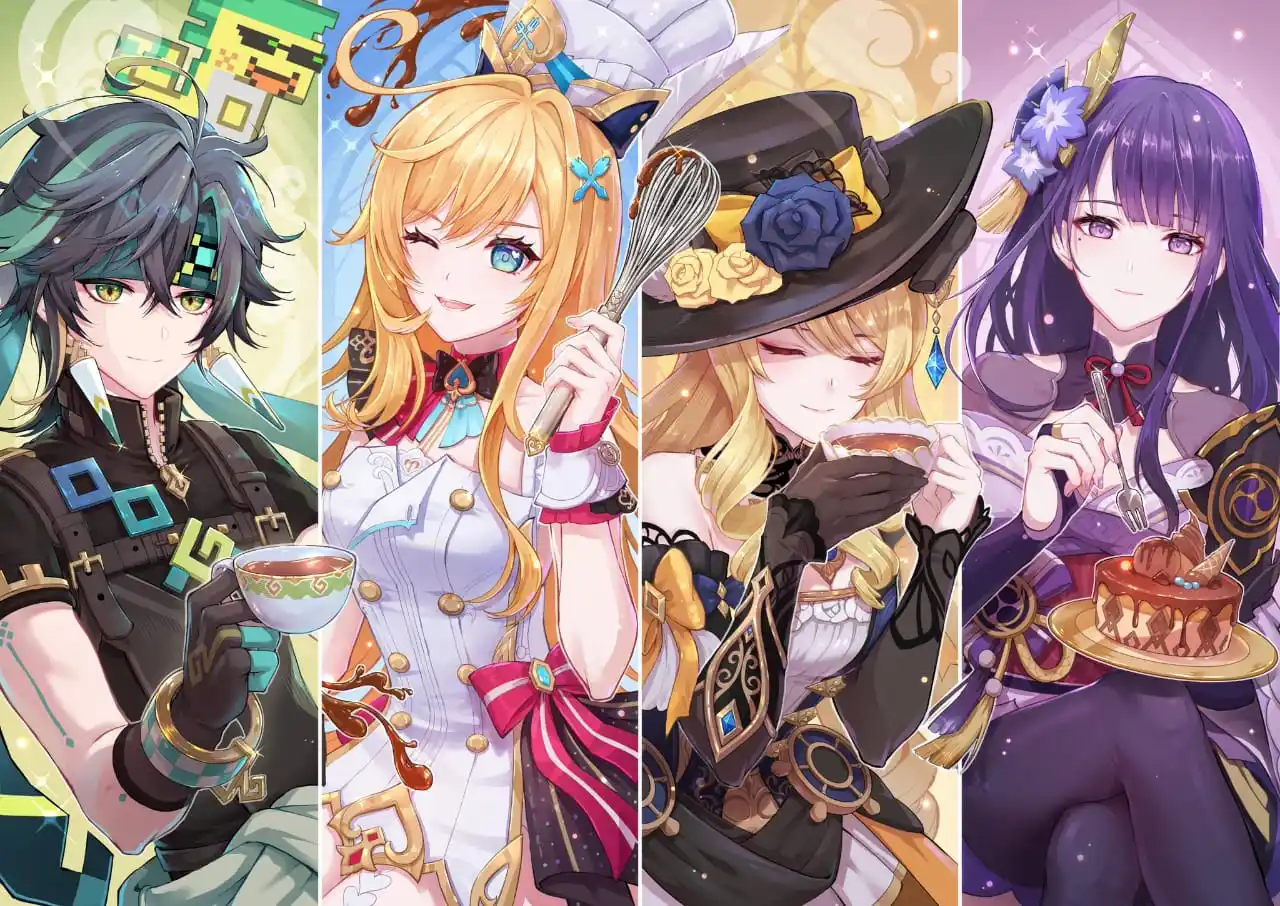 Image from GENSHIN IMPACT COMMUNITY: 𝗜𝗗𝗡 Traveler mau minum apa? Ayo bagikan di kolom komentar! Event Pe...