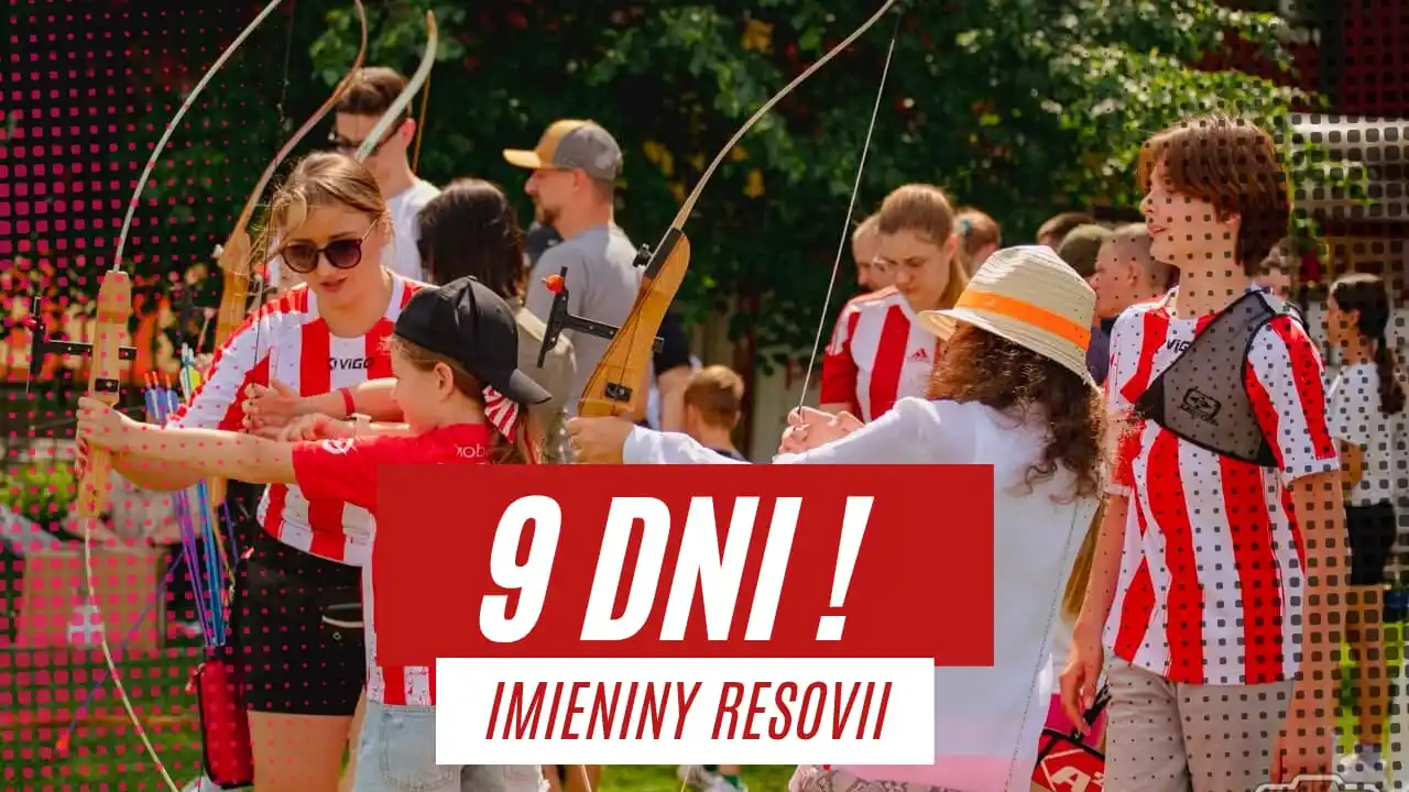 Image from Resovia Rzeszów: 𝗜𝗠𝗜𝗘𝗡𝗜𝗡𝗬 𝗥𝗘𝗦𝗢𝗩𝗜𝗜 𝗭𝗔 𝟵 𝗗𝗡𝗜 🤍❤️ Jedna, Wielka, Wi...