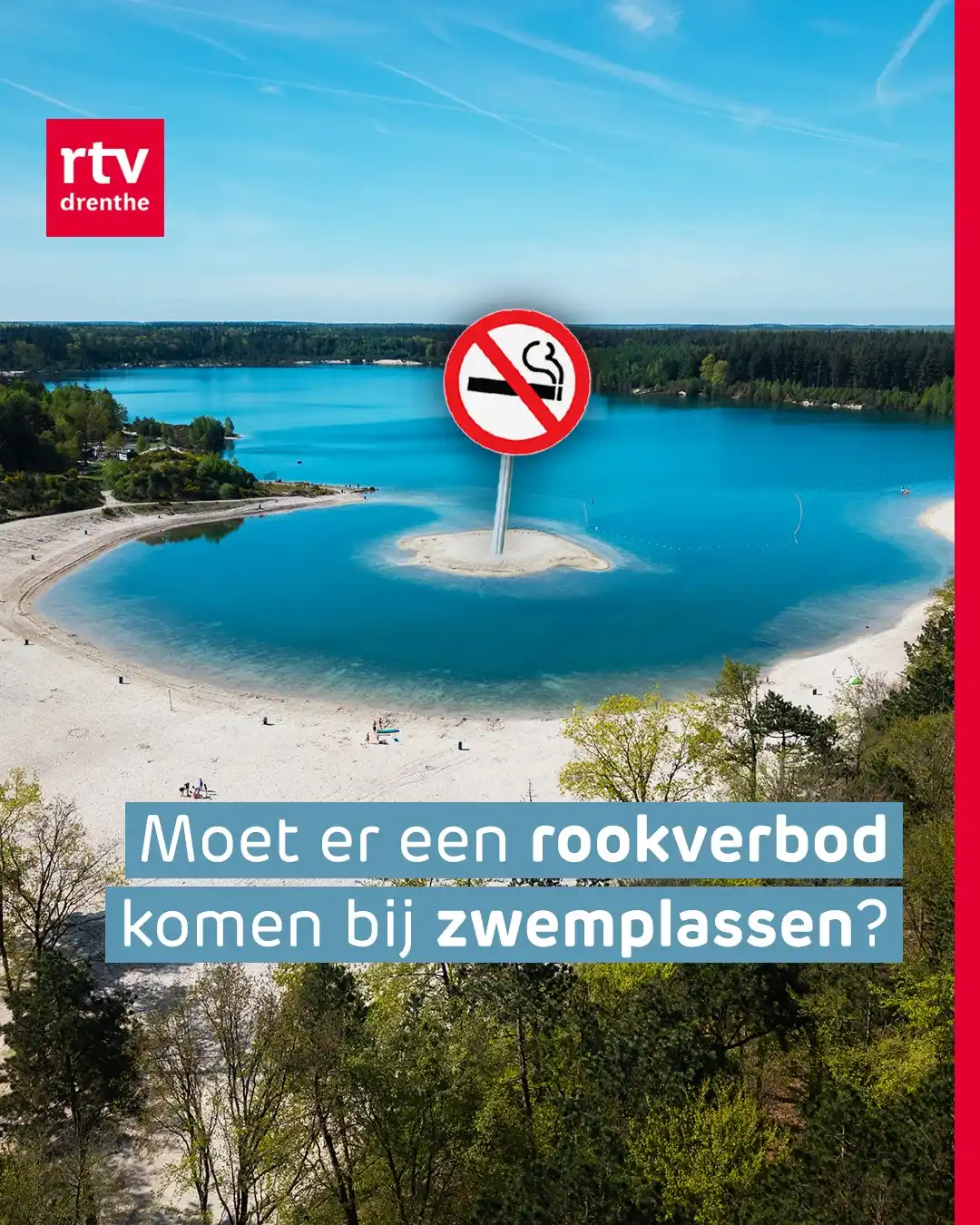 Image from RTV Drenthe: In Frankrijk mag je binnenkort niet meer roken op plekken waar kindere...