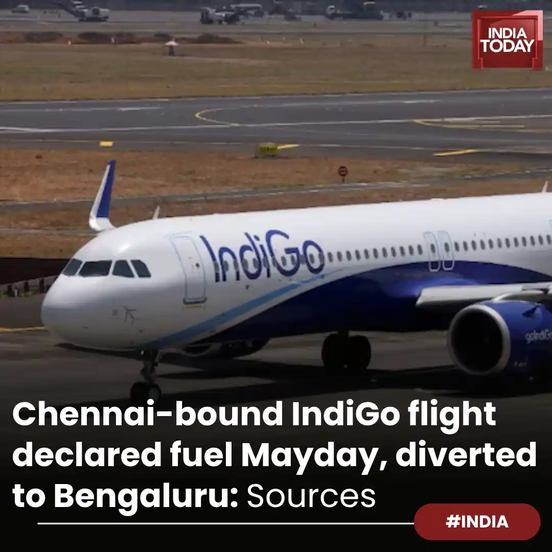 Image from India Today: *In Short:* ➡️ IndiGo flight took off from Guwahati for Chennai on T...