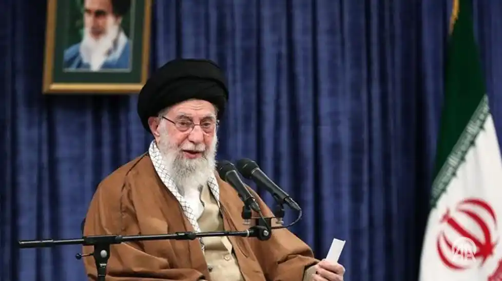 Image from Anadolu English: 🇮🇷 Iranian Supreme Leader Khamenei retreats to bunker, names success...