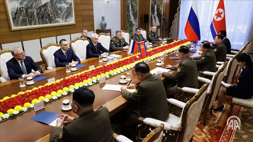 Image from Anadolu English: 🇰🇵 I 🇷🇺 North Korea affirms the 'absolute solidity' of its allianc...
