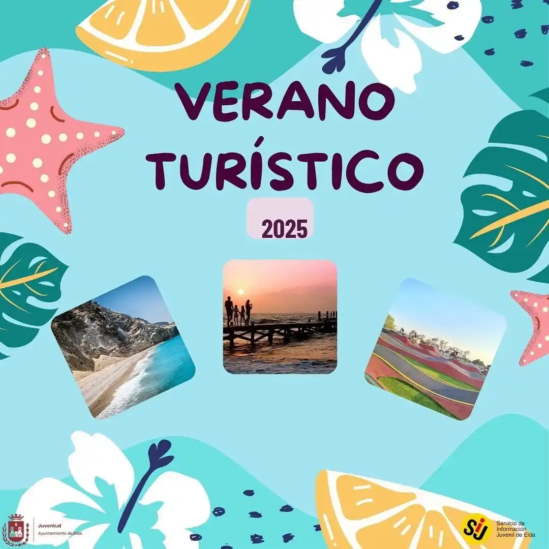 Image from Ayuntamiento de Elda : ☀️ La Concejalía de Juventud lanza la campaña ‘Verano Turístico 2025’ ...