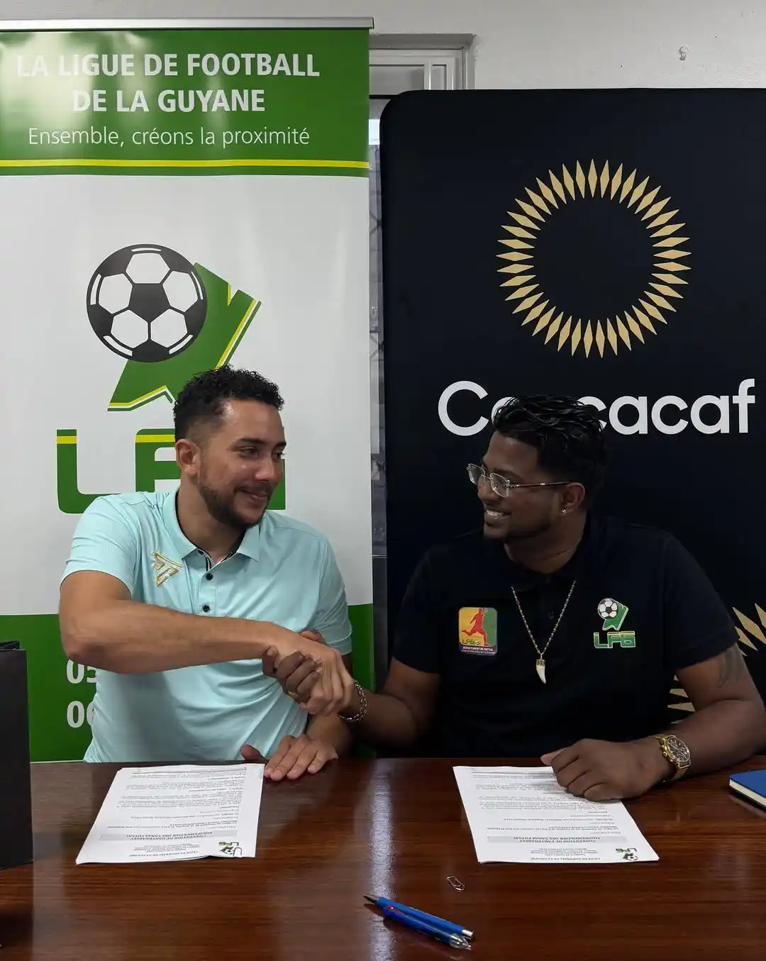 Image from RESCA | Actus Antilles-Guyane: ⚽ La Ligue de Football de la Guyane (LFG) officialise son partenariat ...