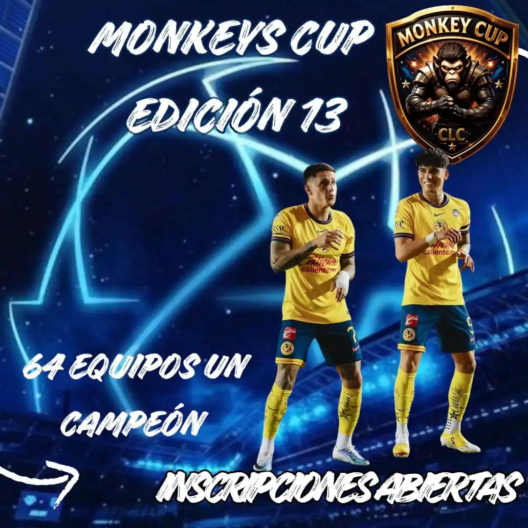 Image from 𝘾𝙊𝙉𝙁𝙀𝘿𝙀𝙍𝘼𝘾𝙄𝙊𝙉 🇨 🇱 🇨: *LA MONKEYS CUP CON SU EDICIÓN <a class="text-blue-500 hover:underline...