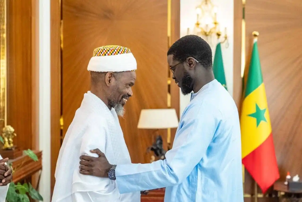 Image from 🇸🇳BESTWORLD 🇸🇳: Le Président de la République, Monsieur Bassirou Diomaye Faye, a reçu ...