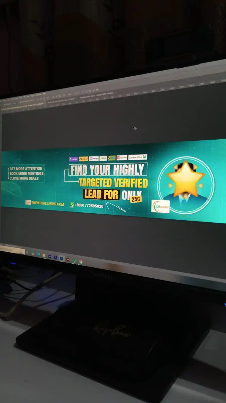 Image from SAJIB GFX...🎨🖌️: ✅ *LinkedIn Cover Photo Design for Client* Alhamdulillah! Successful...