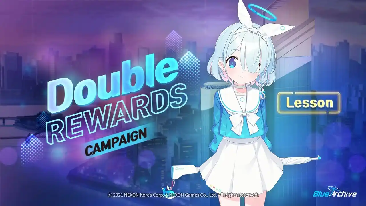 Image from Blue Archive Reborn Animation Indonesia: Lupa, lesson reward jg akan 2x lebih banyak dari biasanya yang akan di...