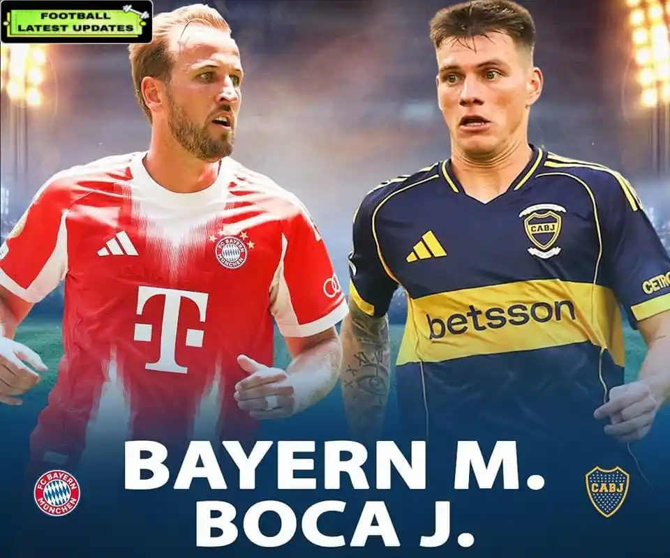 Image from ๐๐๐๐๐ฝ๐ผ๐๐ ๐๐ผ๐๐๐๐ ๐๐๐ฟ๐ผ๐๐๐ โฝ: *_๐MATCHโฝDAY_* *_๐ดBAYERN ๐ BOCA JUNIORS๐ก_* *_โฑ๏ธ:- TIME: 6:00AM P...