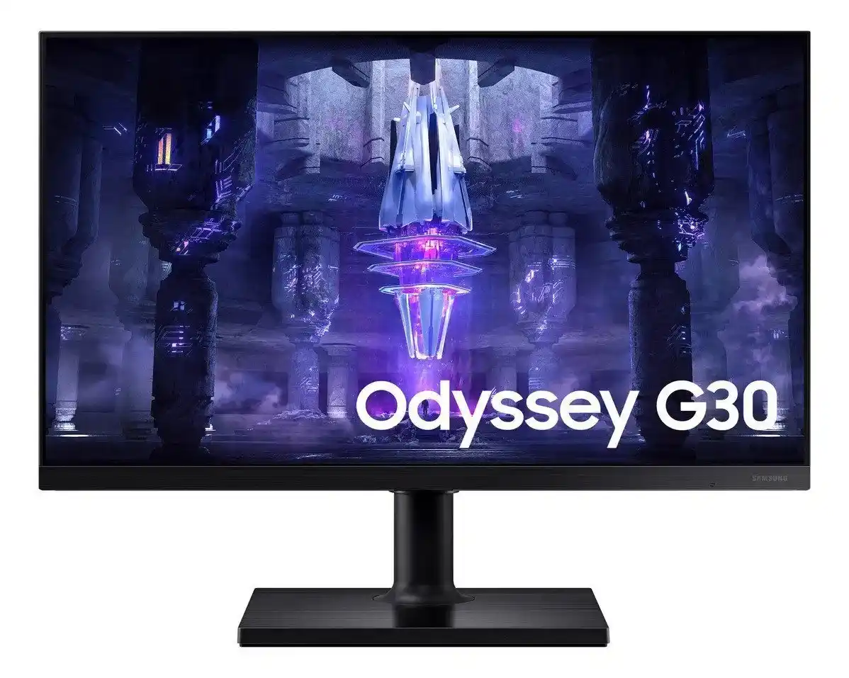 Image from ECONOMIZANDO COM JP: Monitor Samsung Odyssey G30 Ajuste Horizontal E Vertical 24'' Bivolt, ...