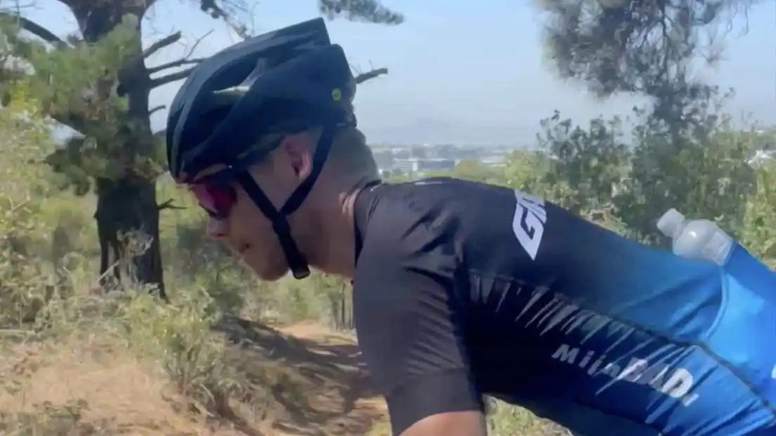 Image from RTV Drenthe: Mountainbiker Thom Bonder (30) uit Assen is gisteren om het leven geko...