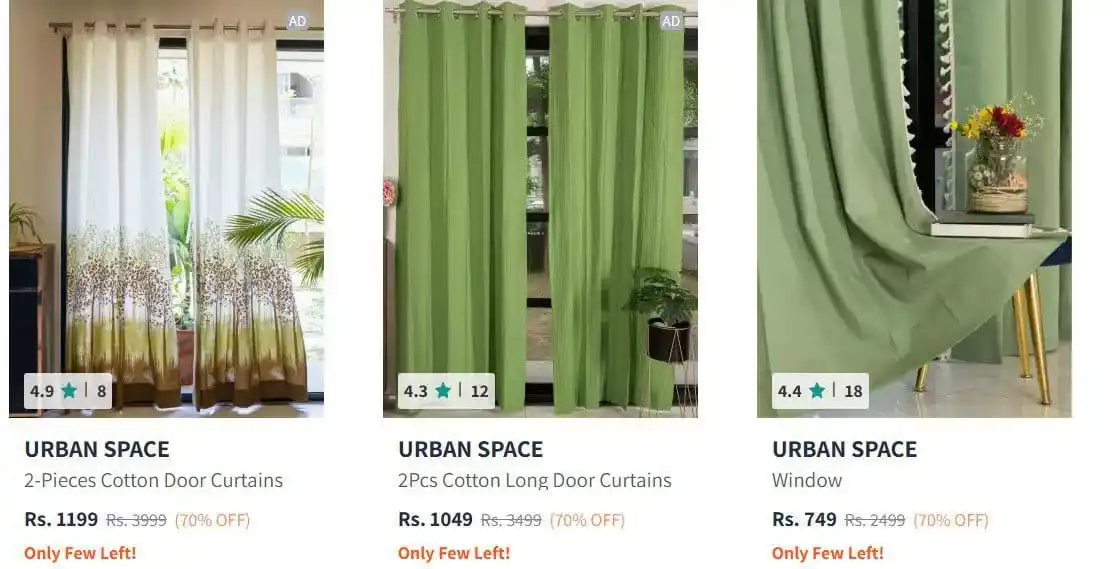 Image from WhyPayFull.in - Viral Shorts: Myntra | Home Furnishing by Urban Space  Min. 70% off    https://whypa...