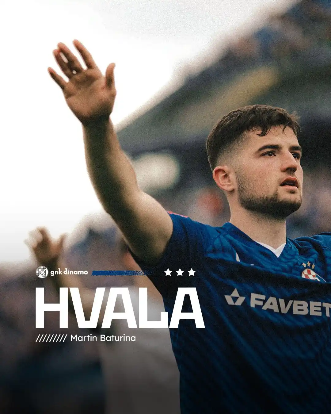 Image from GNK Dinamo: Nakon osam godina provedenih u Dinamu naš Martin Baturina zaključio je...